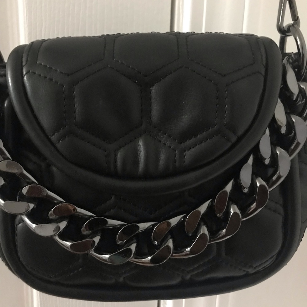 Zara Mini Crossbody Bag Chain Detail